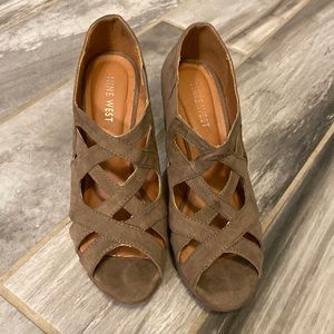 Nine West Wedged Heels in size 6
